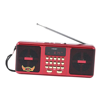 Portable AM/FM Radio Cassette Player