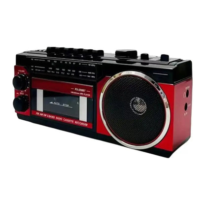 Portable AM/FM Radio Cassette Player