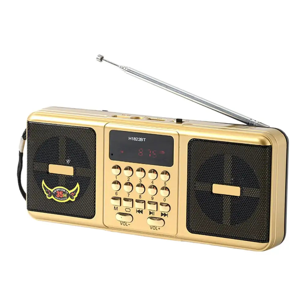 Portable AM/FM Radio Cassette Player