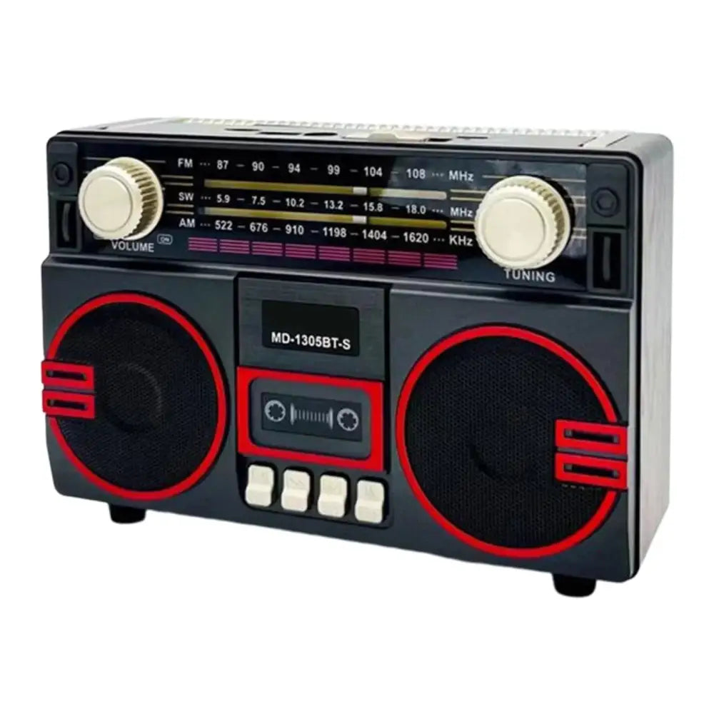 Portable AM/FM Radio Cassette Player