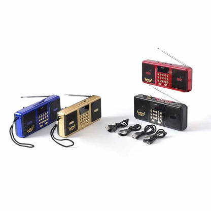 Portable AM/FM Radio Cassette Player