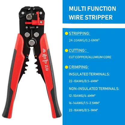 Multifunctional Wire Stripper & Crimper Pliers (different models available)