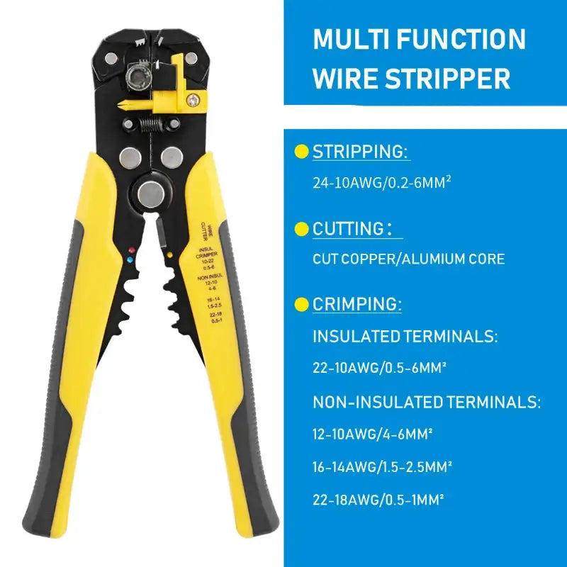 Multifunctional Wire Stripper & Crimper Pliers (different models available)