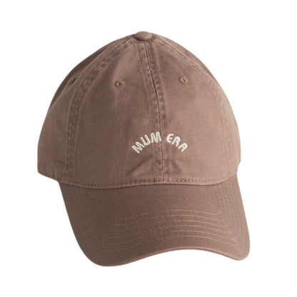 A brown hat for the mums in their Mum era.