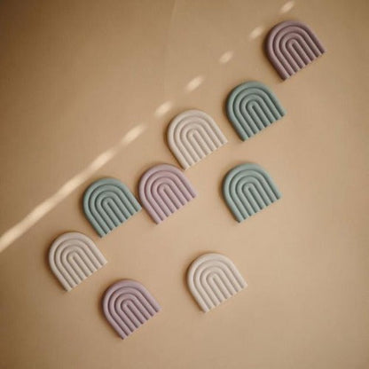 Mushie - Silicone Rainbow Teether