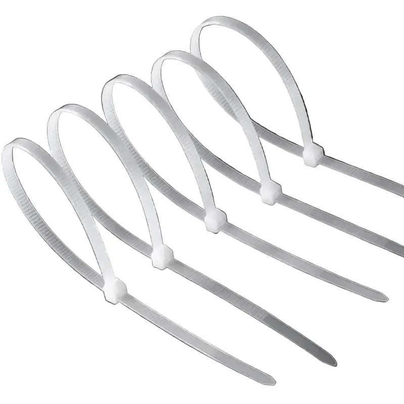 Nylon Cable Ties 3x100, 3x150, 4x200 & 5x250mm Self-Locking