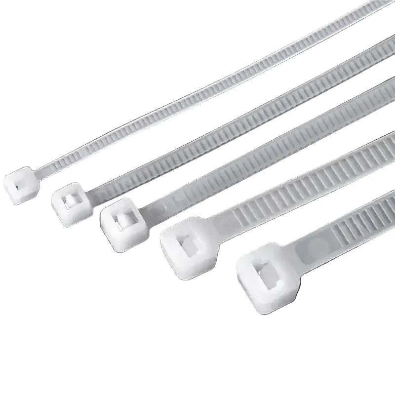 Nylon Cable Ties 3x100, 3x150, 4x200 & 5x250mm Self-Locking