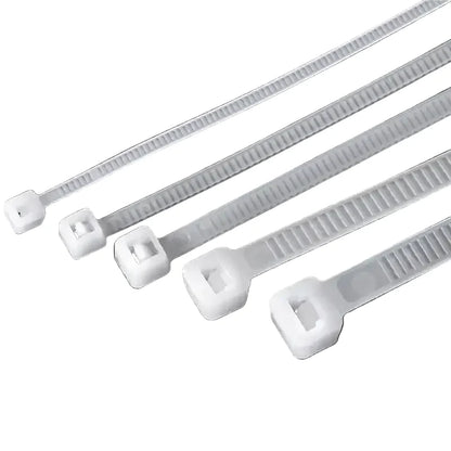 Nylon Cable Ties 3x100, 3x150, 4x200 & 5x250mm Self-Locking