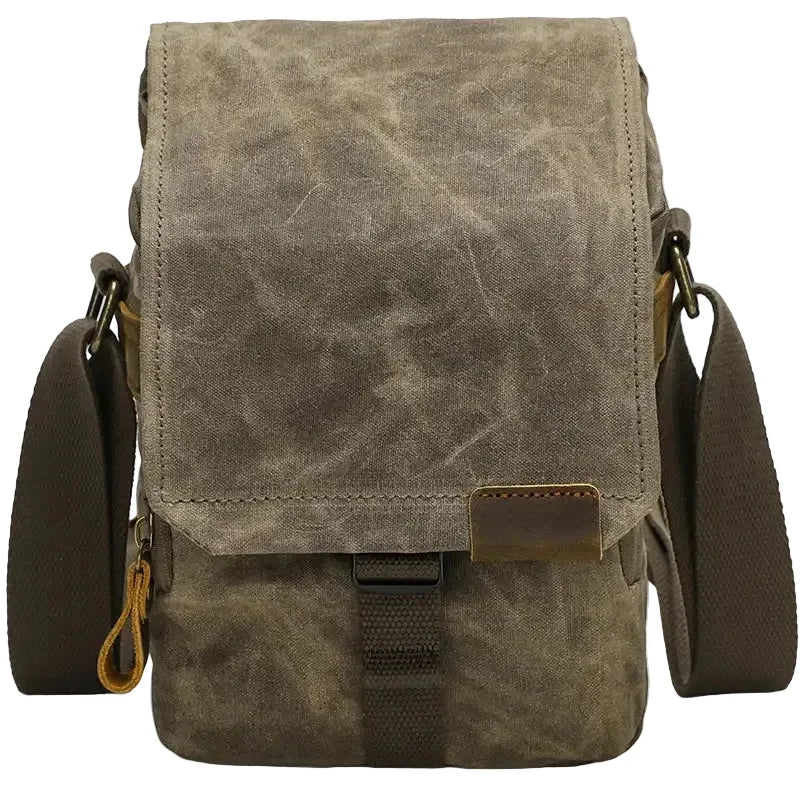 Men's Digital Shoulder Bag, Wear-Resistant Fabric, Multi-Device Camera Bag