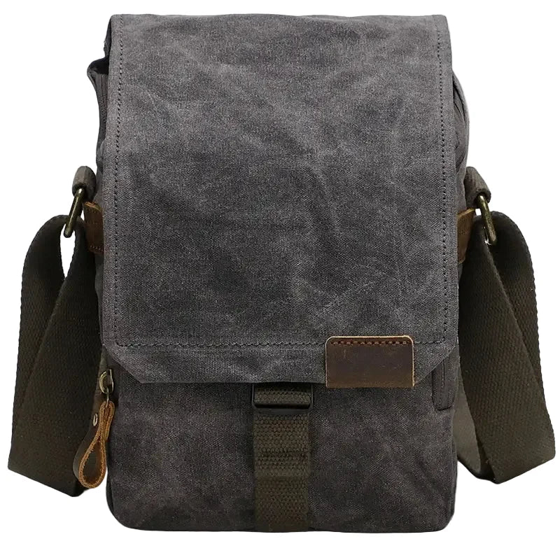 Men's Digital Shoulder Bag, Wear-Resistant Fabric, Multi-Device Camera Bag