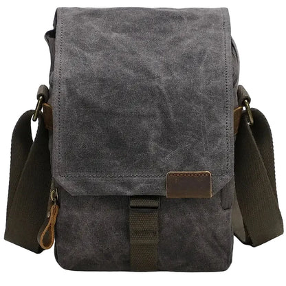 Men's Digital Shoulder Bag, Wear-Resistant Fabric, Multi-Device Camera Bag