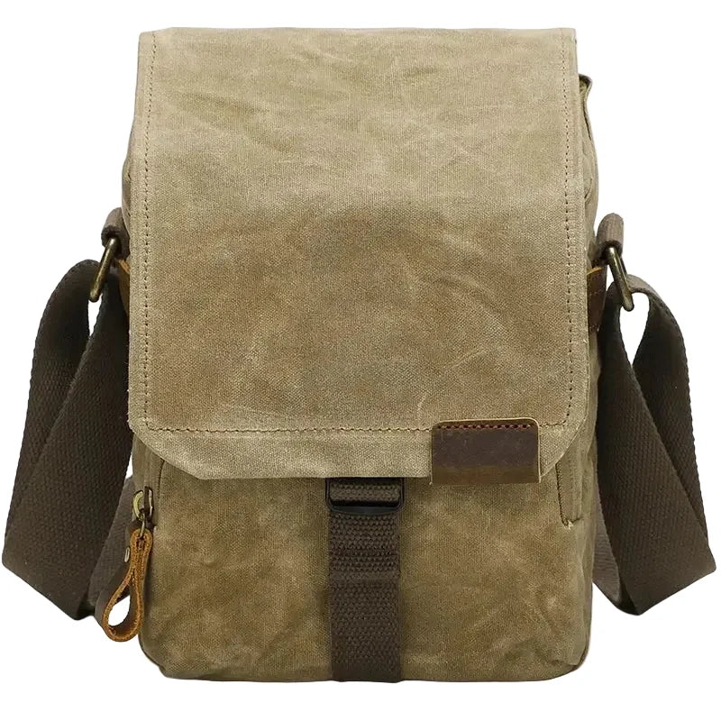 Men's Digital Shoulder Bag, Wear-Resistant Fabric, Multi-Device Camera Bag