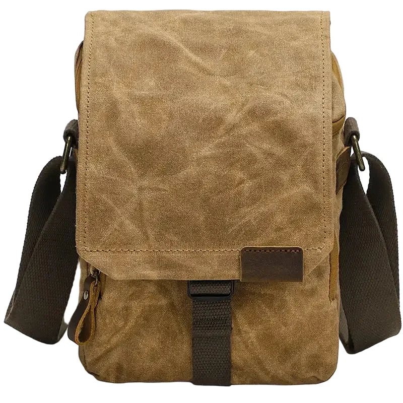 Men's Digital Shoulder Bag, Wear-Resistant Fabric, Multi-Device Camera Bag