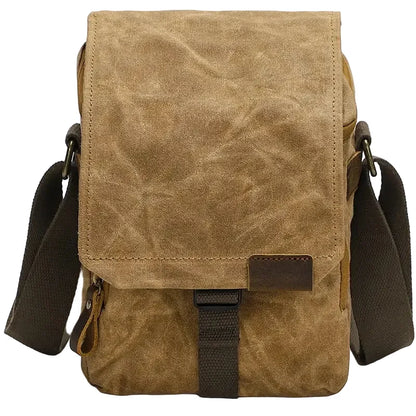 Men's Digital Shoulder Bag, Wear-Resistant Fabric, Multi-Device Camera Bag