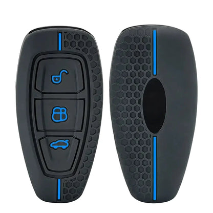 Silicone Remote Key Case for Ford Focus, Mondeo, Fiesta, Kuga, EcoSport, Transit & Grand C-Max
