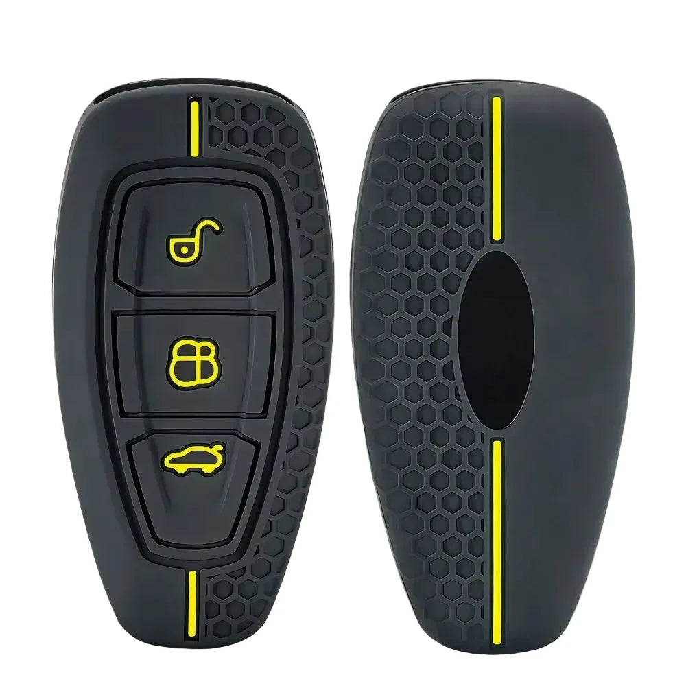 Silicone Remote Key Case for Ford Focus, Mondeo, Fiesta, Kuga, EcoSport, Transit & Grand C-Max