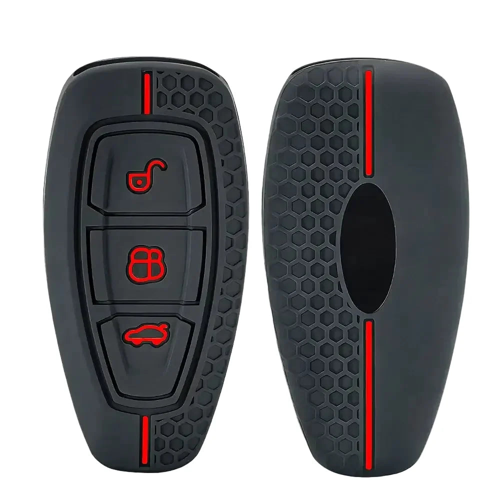 Silicone Remote Key Case for Ford Focus, Mondeo, Fiesta, Kuga, EcoSport, Transit & Grand C-Max