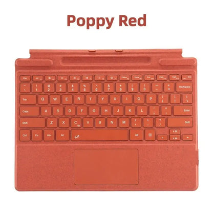 Surface Pro 8/9/X/10/11 Bluetooth Magnetic Keyboard with Touchpad, Pen Slot & 7 Colors available