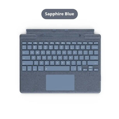 Surface Pro 8/9/X/10/11 Bluetooth Magnetic Keyboard with Touchpad, Pen Slot & 7 Colors available