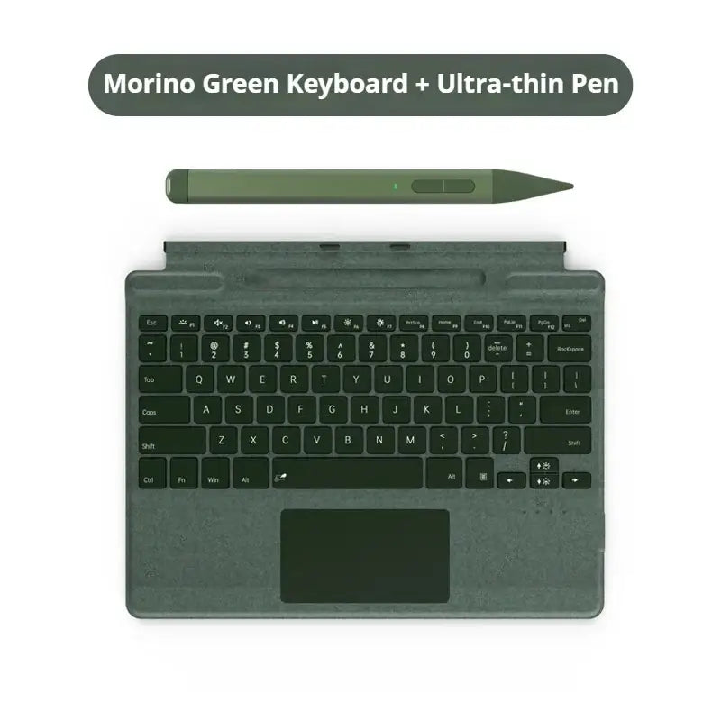 Surface Pro 8/9/X/10/11 Bluetooth Magnetic Keyboard with Touchpad, Pen Slot & 7 Colors available