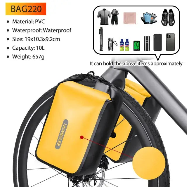 Waterproof Bike packing Bag Set for Long-Distance Cycling