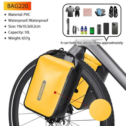 Waterproof Bike packing Bag Set for Long-Distance Cycling