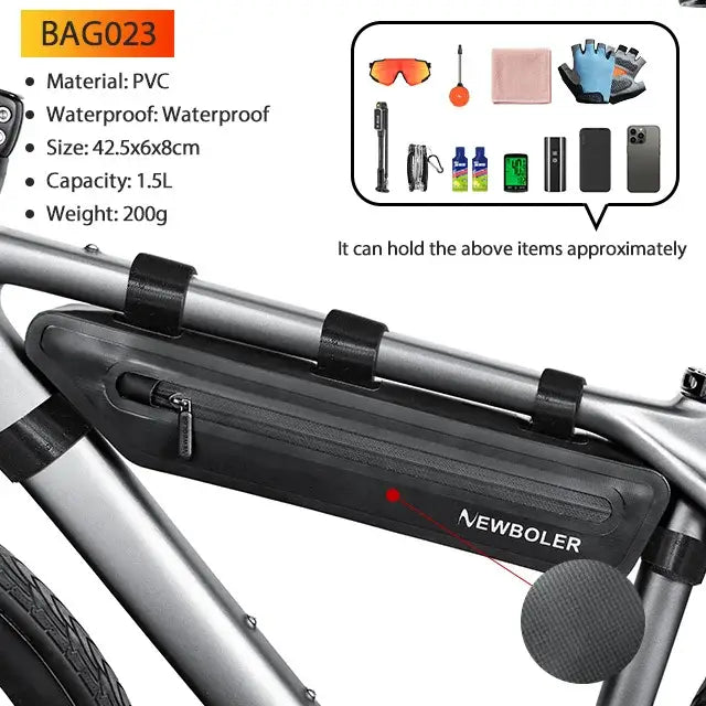 Waterproof Bike packing Bag Set for Long-Distance Cycling