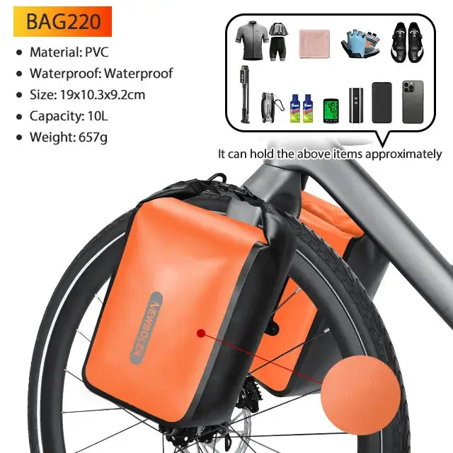 Waterproof Bike packing Bag Set for Long-Distance Cycling