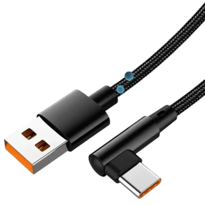 NNBILI 66W USB-C Elbow Charger Cable for Smartphones