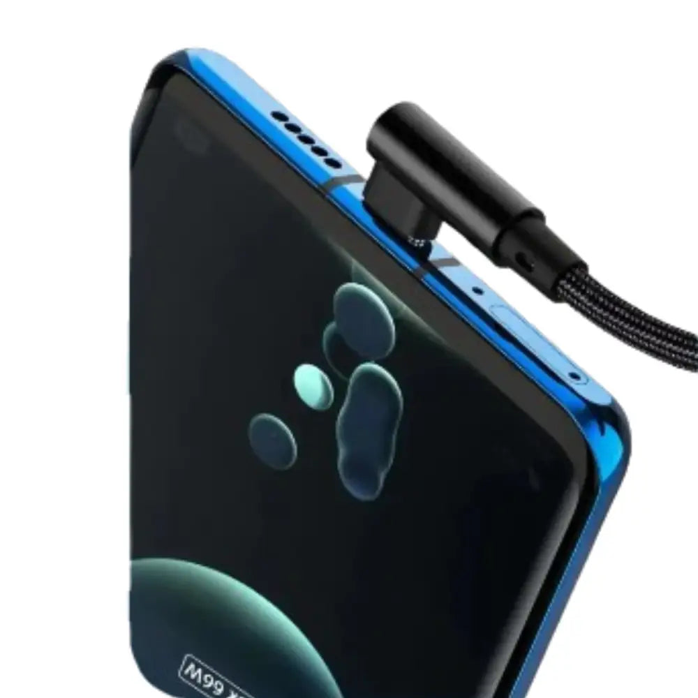 NNBILI 66W USB-C Elbow Charger Cable for Smartphones