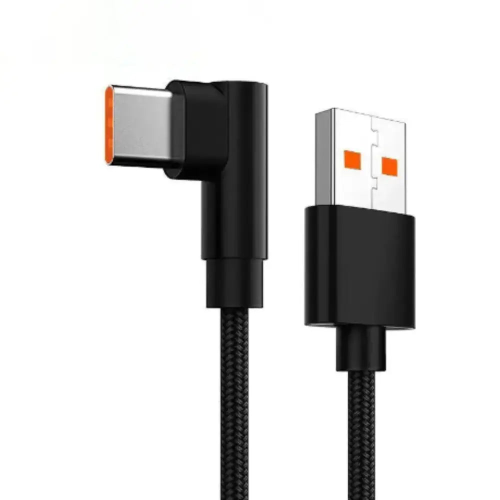 NNBILI 66W USB-C Elbow Charger Cable for Smartphones