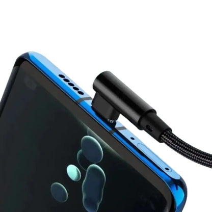 NNBILI 66W USB-C Elbow Charger Cable for Smartphones