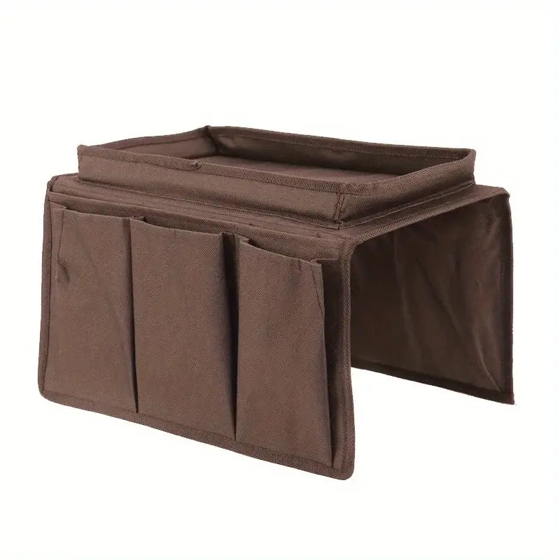 No-Slip Sofa Armrest Organizer with Storage Pockets