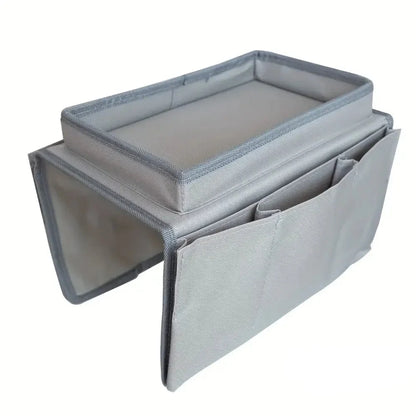 No-Slip Sofa Armrest Organizer with Storage Pockets