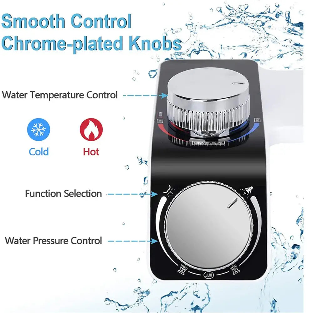 Non-Electric Dual Nozzle Toilet Seat Attachment (different types available)