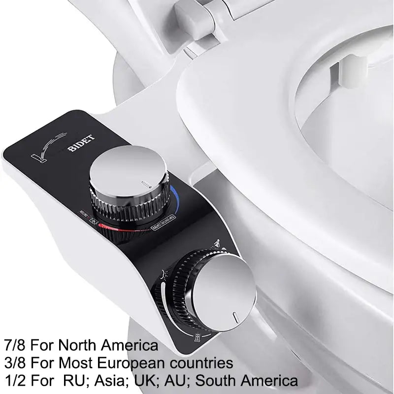 Non-Electric Dual Nozzle Toilet Seat Attachment (different types available)
