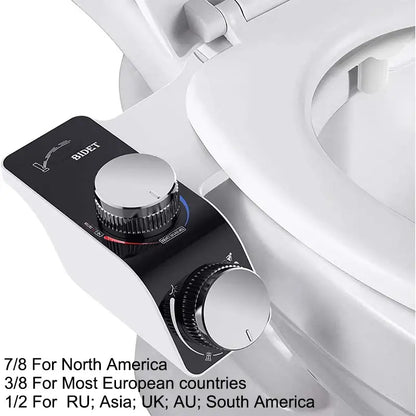 Non-Electric Dual Nozzle Toilet Seat Attachment (different types available)