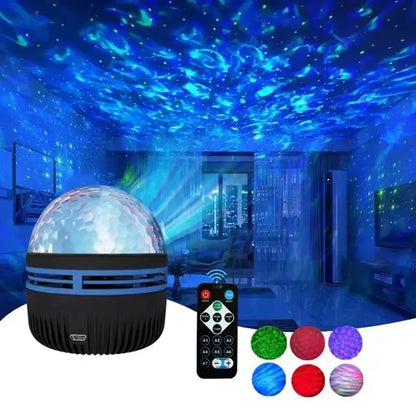 Northern Lights Starry Sky Projector LED Night Light with Remote Control