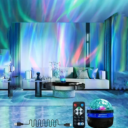 Northern Lights Starry Sky Projector LED Night Light with Remote Control
