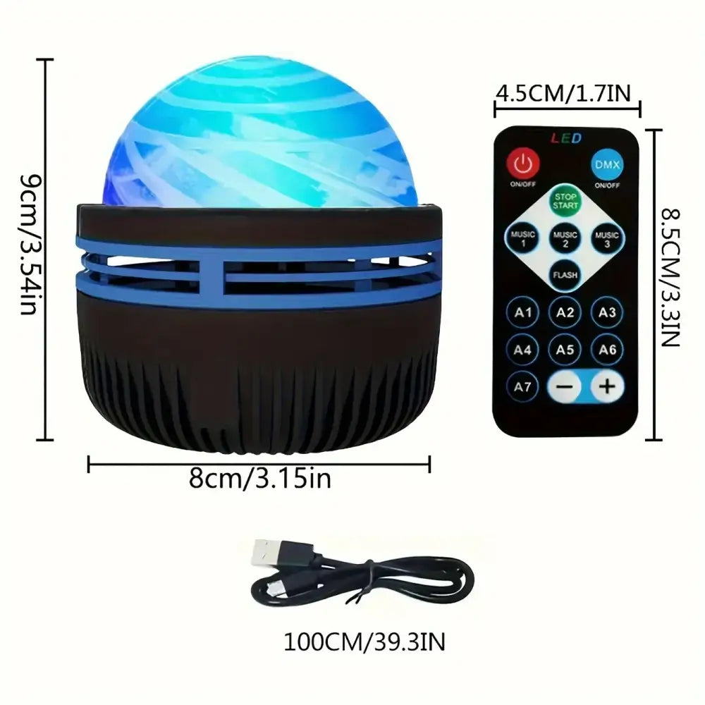 Northern Lights Starry Sky Projector LED Night Light with Remote Control