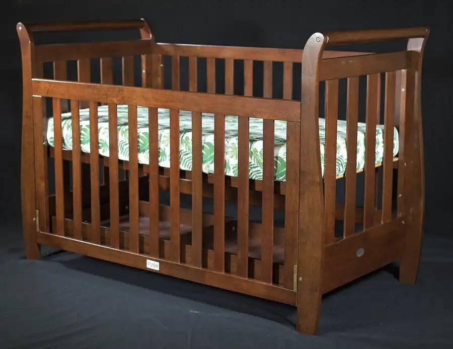 Kapai NOVA Wooden Drop Side Cot - Babyonline