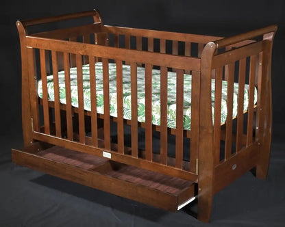 Kapai NOVA Wooden Drop Side Cot - Babyonline
