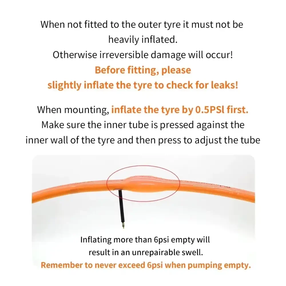 Ultralight 28g TPU Inner Tube, 700C x 18/25/28/32 Road Bike Tube with 45/65/85mm Presta Valve
