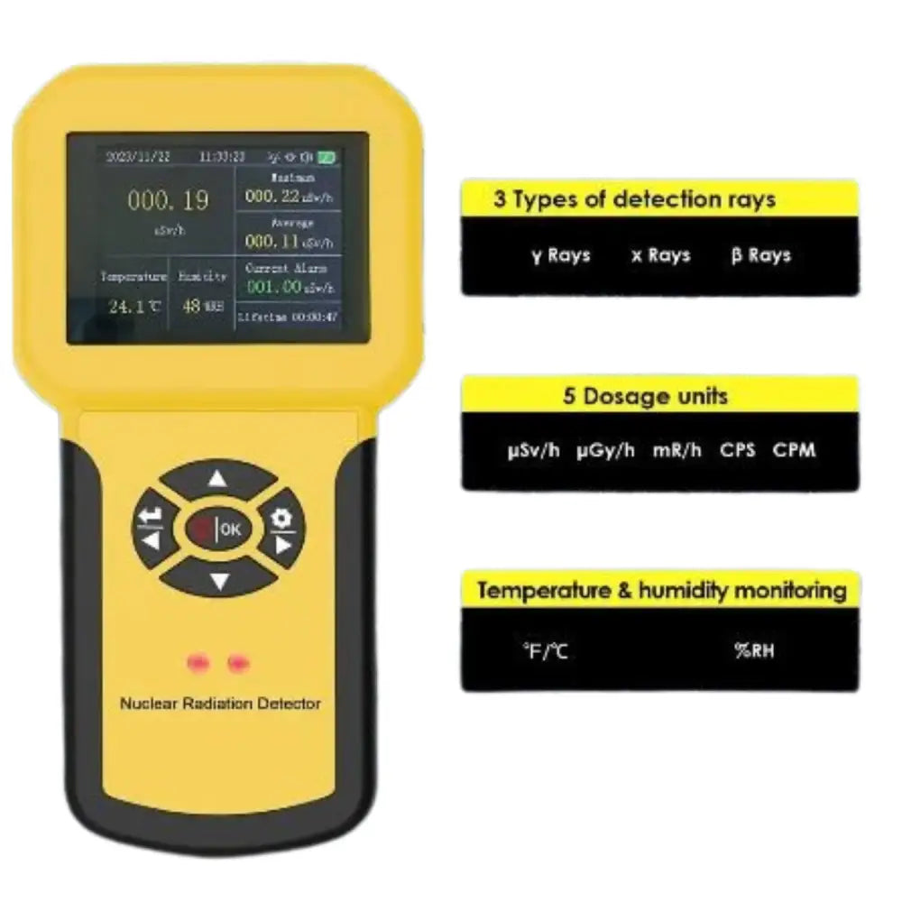 Nuclear Radiation Detector Geiger