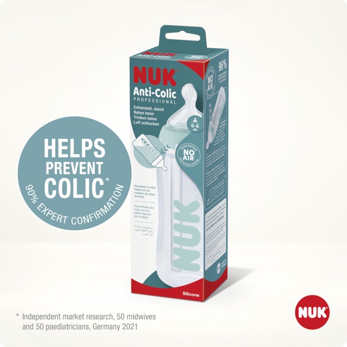 Helps prevent colic.