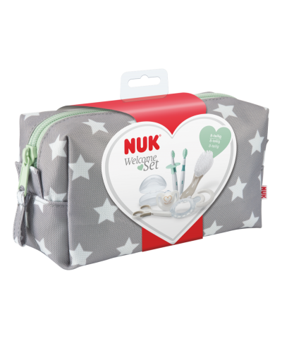 NUK Welcome Set - Essential Baby Care Kit for Newborns | 7 Pieces