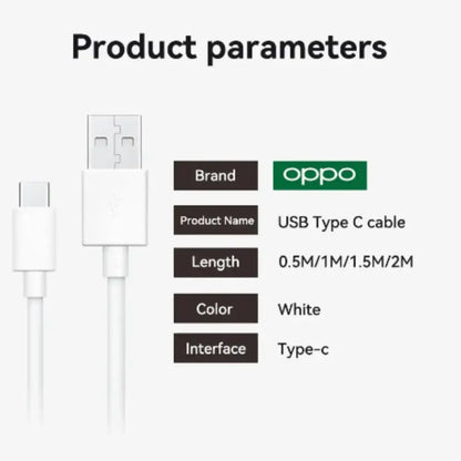 Oppo 65W Original Type-C Charger Cable