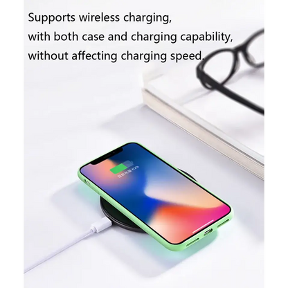 Silicone iPhone Case (iPhone 7 - 11 Series) - Available in multiple colours