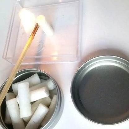 Wax Braided Paraffin Swabs