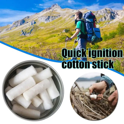 Wax Braided Paraffin Swabs